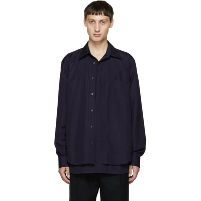 Shop 3.1 Phillip Lim / フィリップ リム 3.1 Phillip Lim Blue Double Layered Shirt In Ro431 Roybl