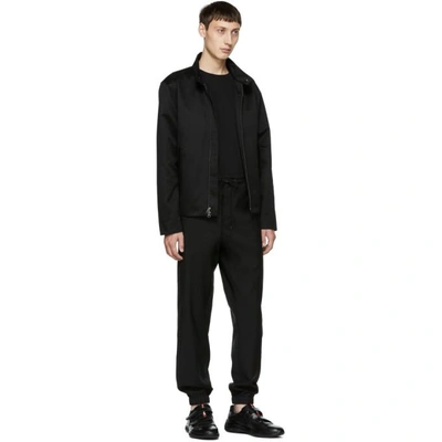 Shop 3.1 Phillip Lim / フィリップ リム 3.1 Phillip Lim Black Wool Cropped Lounge Pants In Ba001 Black