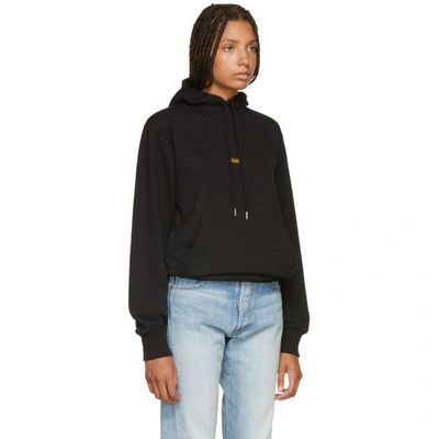 Shop Helmut Lang Black London Edition Taxi Hoodie In 001 Black