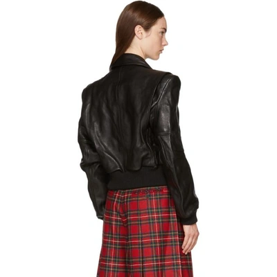 Shop R13 Black Leather Americana Jacket