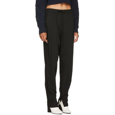 Shop 3.1 Phillip Lim / フィリップ リム 3.1 Phillip Lim Black Suiting Track Pants In Ba001 Black