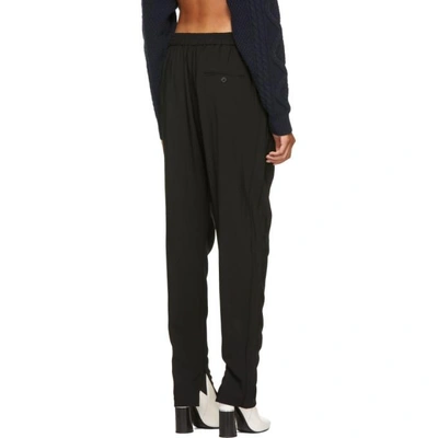 Shop 3.1 Phillip Lim / フィリップ リム 3.1 Phillip Lim Black Suiting Track Pants In Ba001 Black