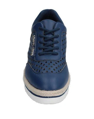 Shop Armani Jeans Lace-up Shoes In Blue