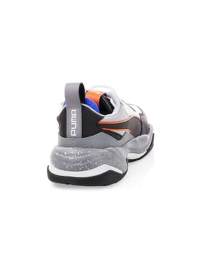 Shop Puma Thunder Electric Sneakers In Grey