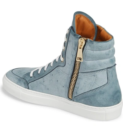 Shop Grand Voyage Belmondo Sneaker In Blue Burnished