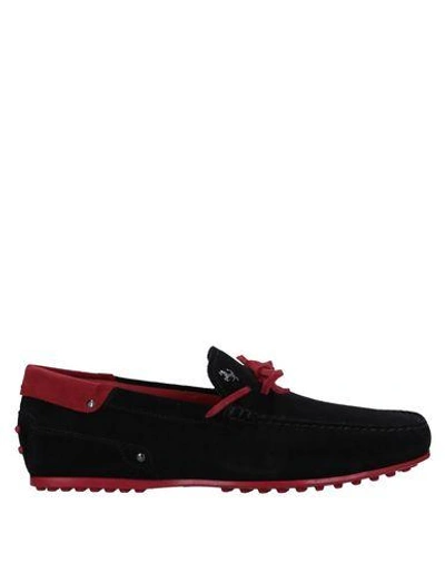 Shop Tod's Loafers In Black