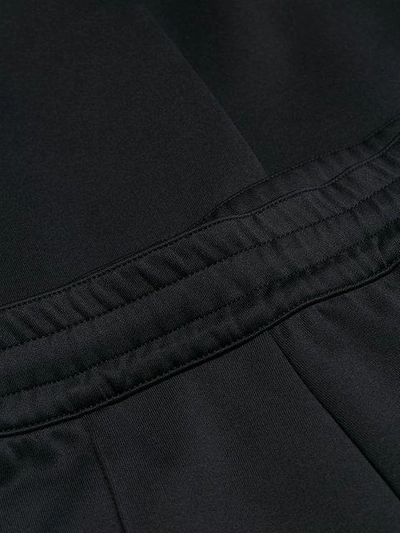 Shop Moncler Regular Track Pants In Black