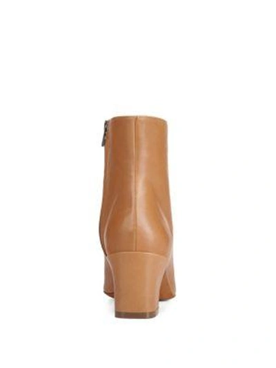 Shop Vince Lanica Leather Booties In Wheat