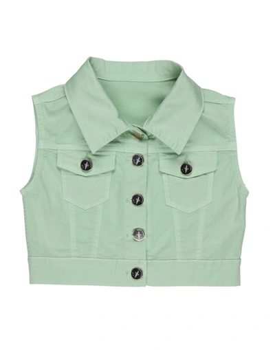 Shop Cesare Paciotti 4us Jackets In Light Green