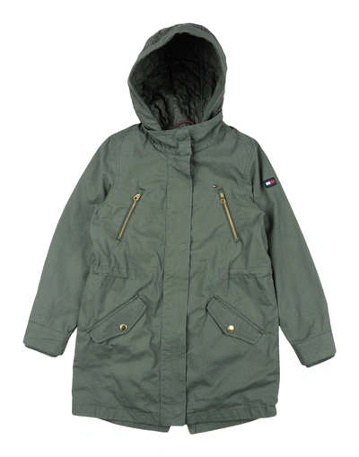 Shop Tommy Hilfiger Jacket In Military Green