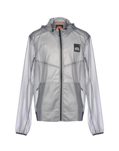 Shop Sundek Jacket In Light Grey
