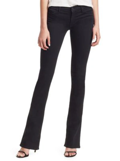 Shop Mother Runaway Mid-rise Flare Jeans In Not Guilty
