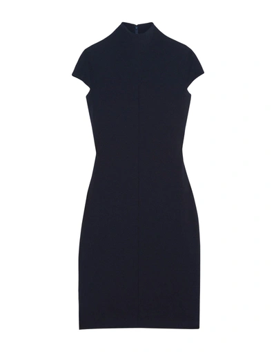 Shop Solace London Short Dress In Dark Blue