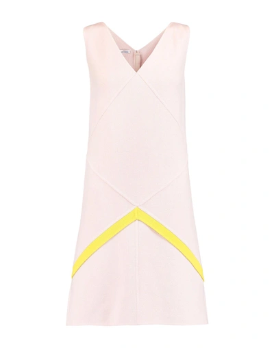 Shop Oscar De La Renta Short Dress In Pink