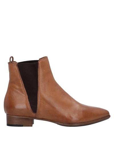 Shop Alberto Fermani Ankle Boot In Camel