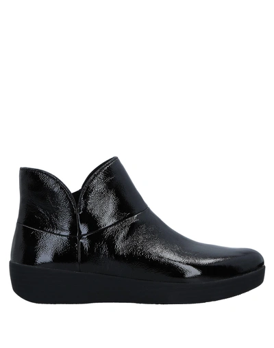 Shop Fitflop Ankle Boots In Black