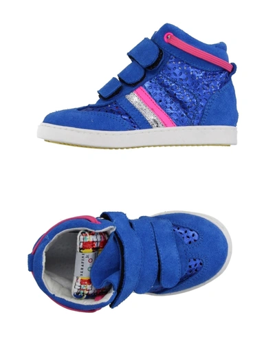 Shop Serafini Sneakers In Blue