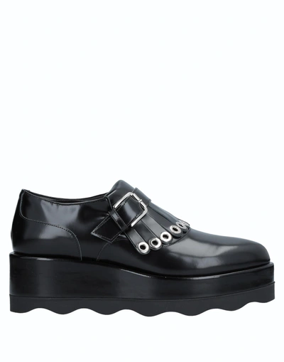 Shop Albano Loafers In Black