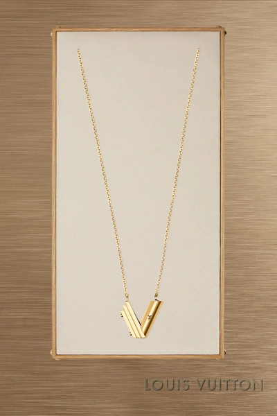 LV & Me Necklace, Letter V S00 - Fashion Jewellery M61077