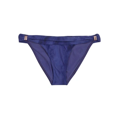 Shop V I X Paula Hermanny Klein Bia Blue Bikini Briefs In Purple