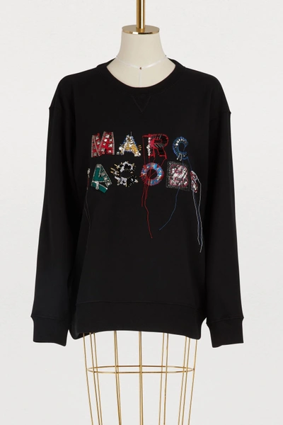 Shop Marc Jacobs Sweatshirt In Black