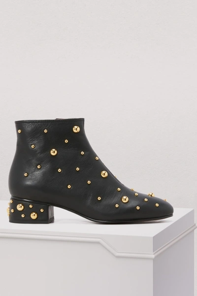 Shop See By Chloé Abby Ankle Boots In Nero