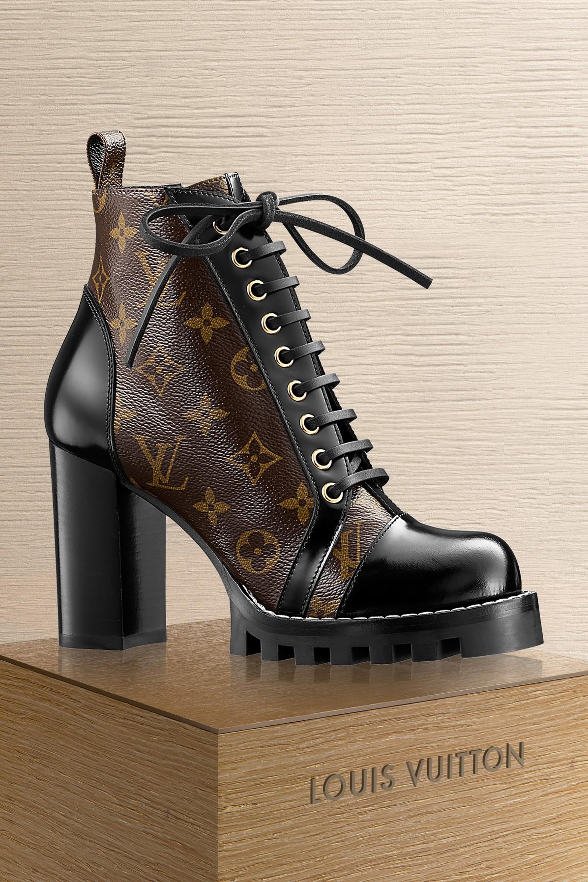 louis vuitton star ankle boots