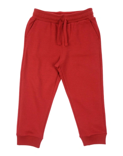 Shop Dolce & Gabbana Toddler Boy Pants Red Size 6 Cotton