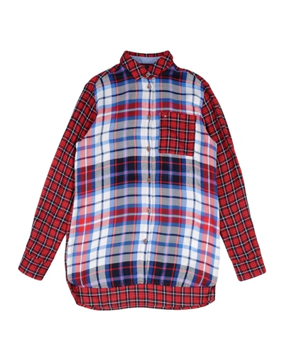 Shop Tommy Hilfiger Checked Shirt In Red