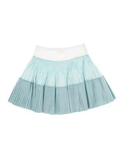 Shop Monnalisa Chic Skirt In Light Green