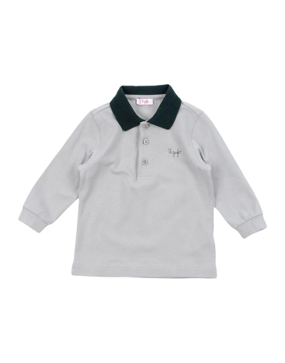 Shop Il Gufo Polo Shirts In Grey
