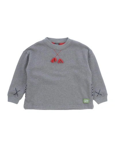 Shop Cape Sweatshirt In Grey