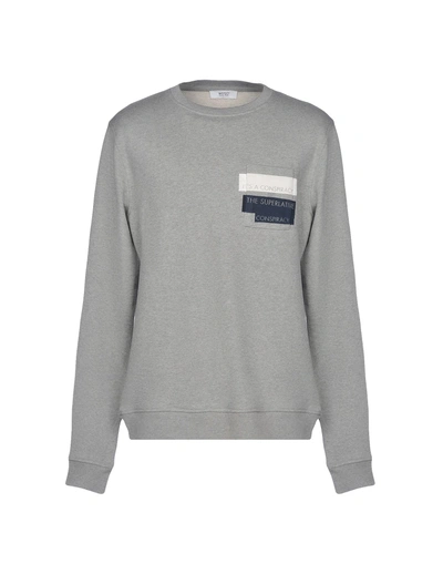 Shop Wesc Sweatshirt In Grey