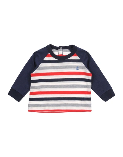 Shop Petit Bateau T-shirt In Dark Blue