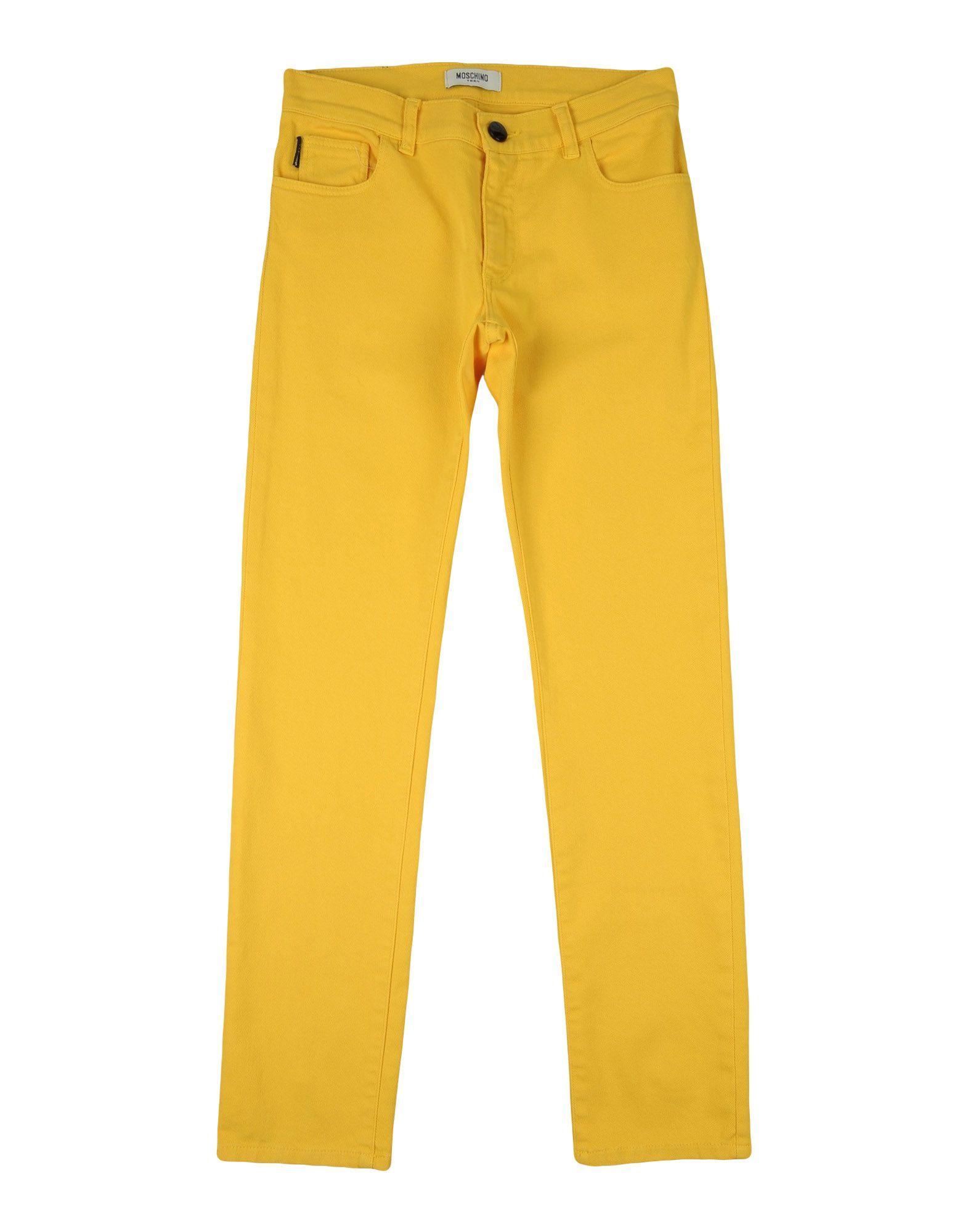 Желтая ли. Желтые брюки Burberry. Брюки Heach Junior. Желтые джинсы. Брюки желтые детские.