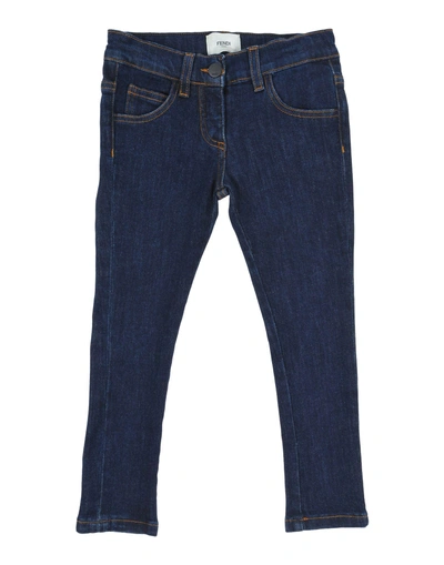 Shop Fendi Jeans In Blue