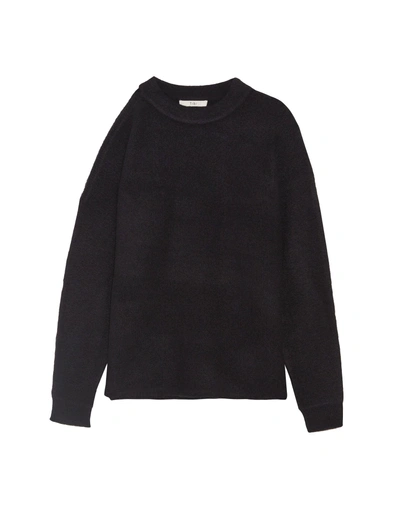 Shop Tibi Sweater In Dark Blue