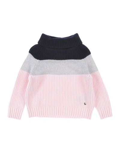 Shop Armani Junior Turtleneck In Light Pink