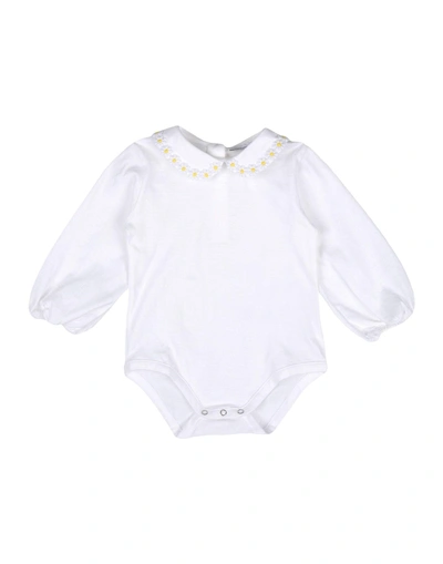 Shop Dolce & Gabbana Bodysuit In White