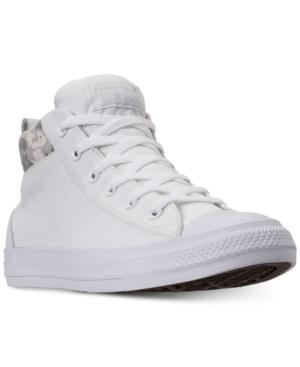 men's chuck taylor all star street mid casual sneakers from finish line