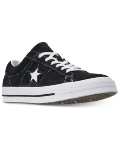 Shop Converse Men's One Star Ox Casual Sneakers From Finish Line In  Black