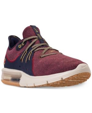 men's air max sequent 3 running sneakers from finish line