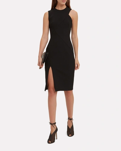Shop Versace Front Slit Dress