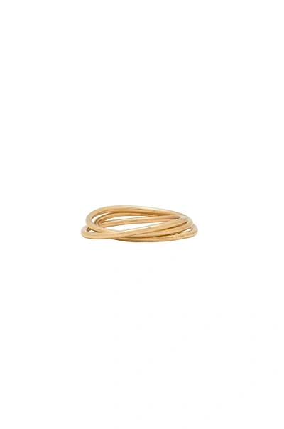 Shop Paradigm Interlocking Ring In Gold