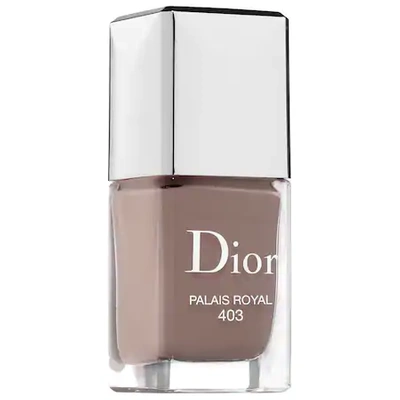 Dior Vernis Gel Shine And Long Wear Nail Lacquer Palais Royal 403 0.33 oz/ 10 ml In 403 Palais Royal | ModeSens