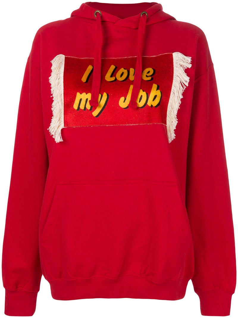 red love sweatshirt