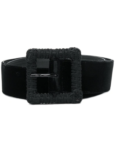 Shop Saint Laurent Corset Belt - Black