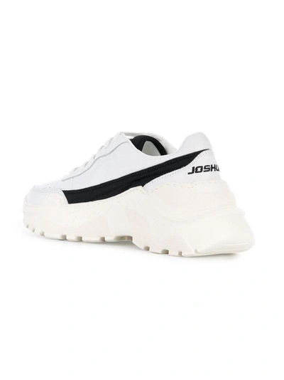 Shop Joshua Sanders Zenith Sneakers In White