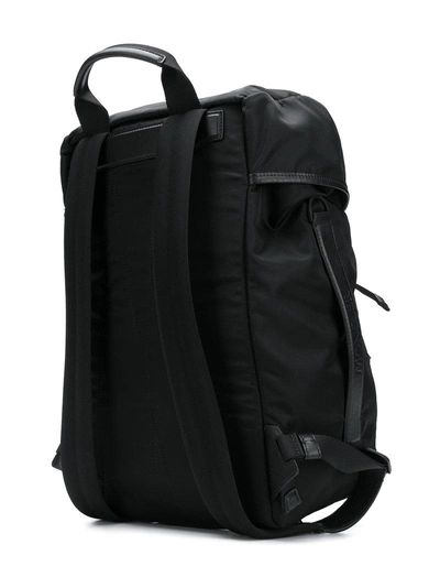 Shop Moncler Multi-pocket Backpack - Black