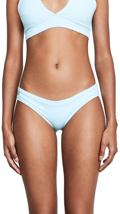Shop Maaji Crystal Blue Subline Reversible Bikini Bottoms In Multi